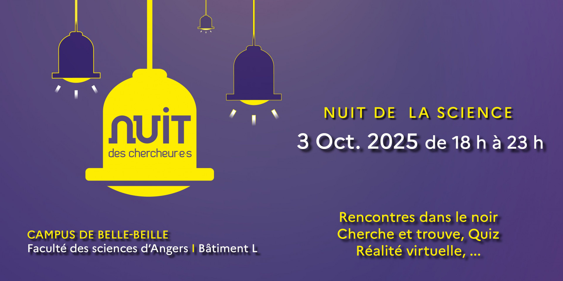 Nuit des chercheurs 2025